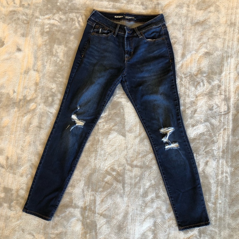 Mi-Rise Rockstar Super Skinny Jeans S-4P